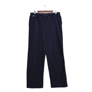 Lauren Ralph Lauren High Rise Straight Leg Joggers In Navy Sz XL